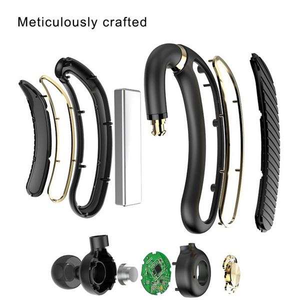 Earhook Business Earphone with Mic Earphone With Microphone - Tophatter Daily Deals