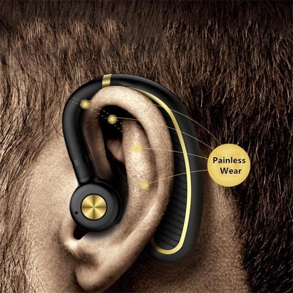 Earhook Business Earphone with Mic Earphone With Microphone - Tophatter Daily Deals