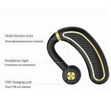 Earhook Business Earphone with Mic In-Ear Headphones - Tophatter Daily Deals