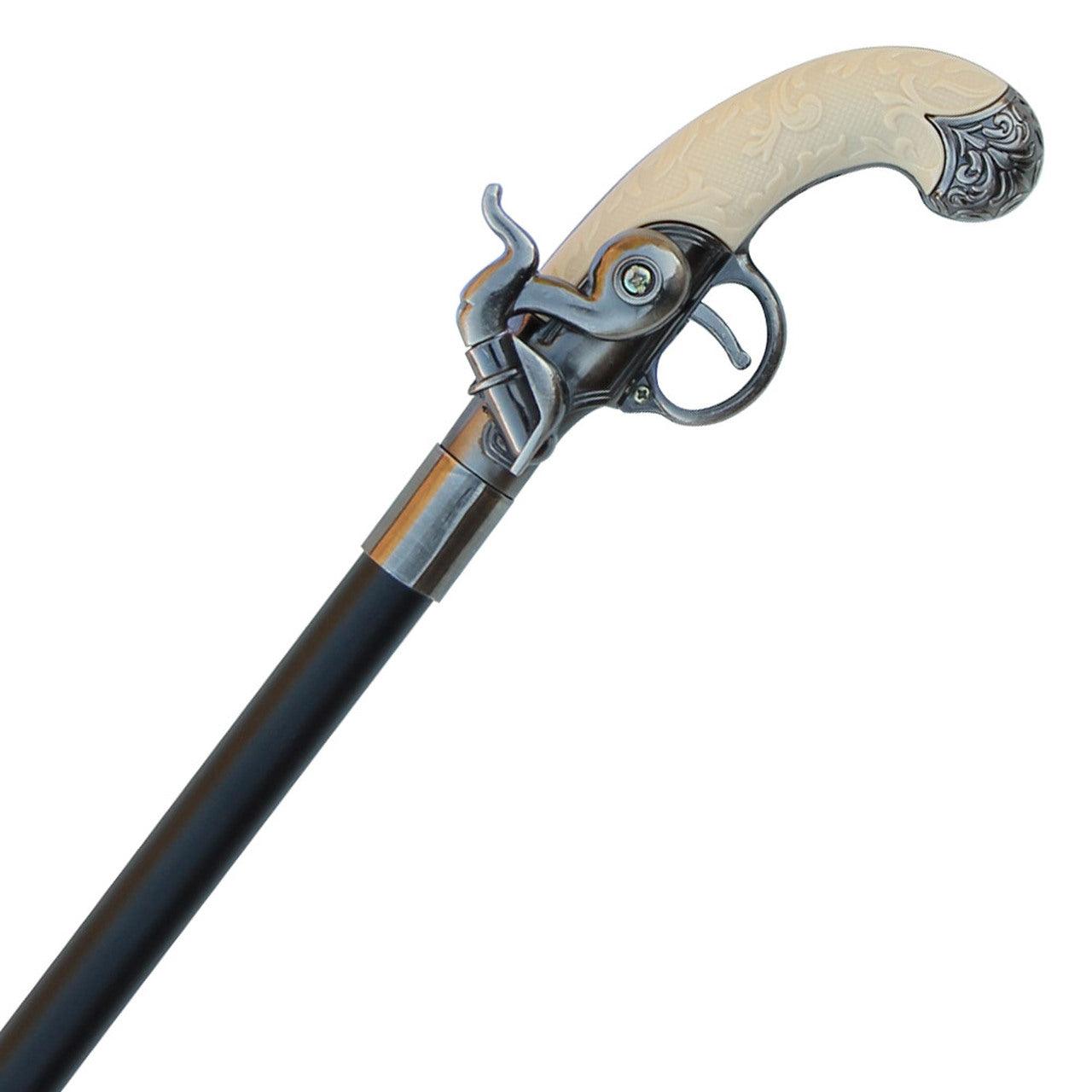 Early American Flintlock Cane Novelty Items - Tophatter Daily Deals