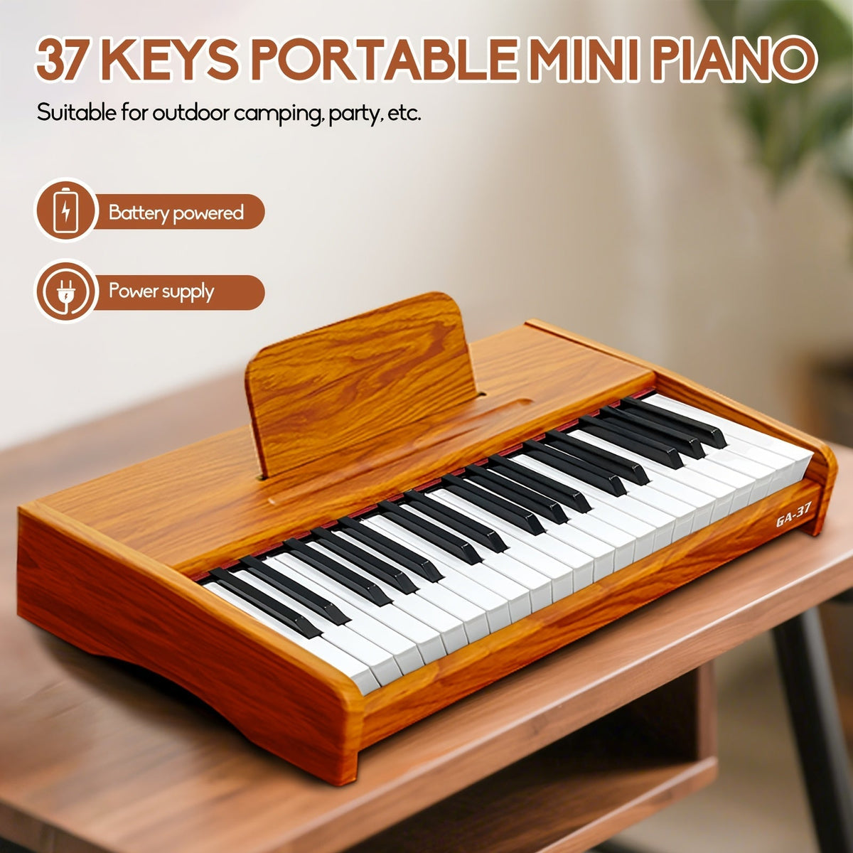 Electronic Keyboard Piano for Beginners Musical Instruments - Tophatter Daily Deals