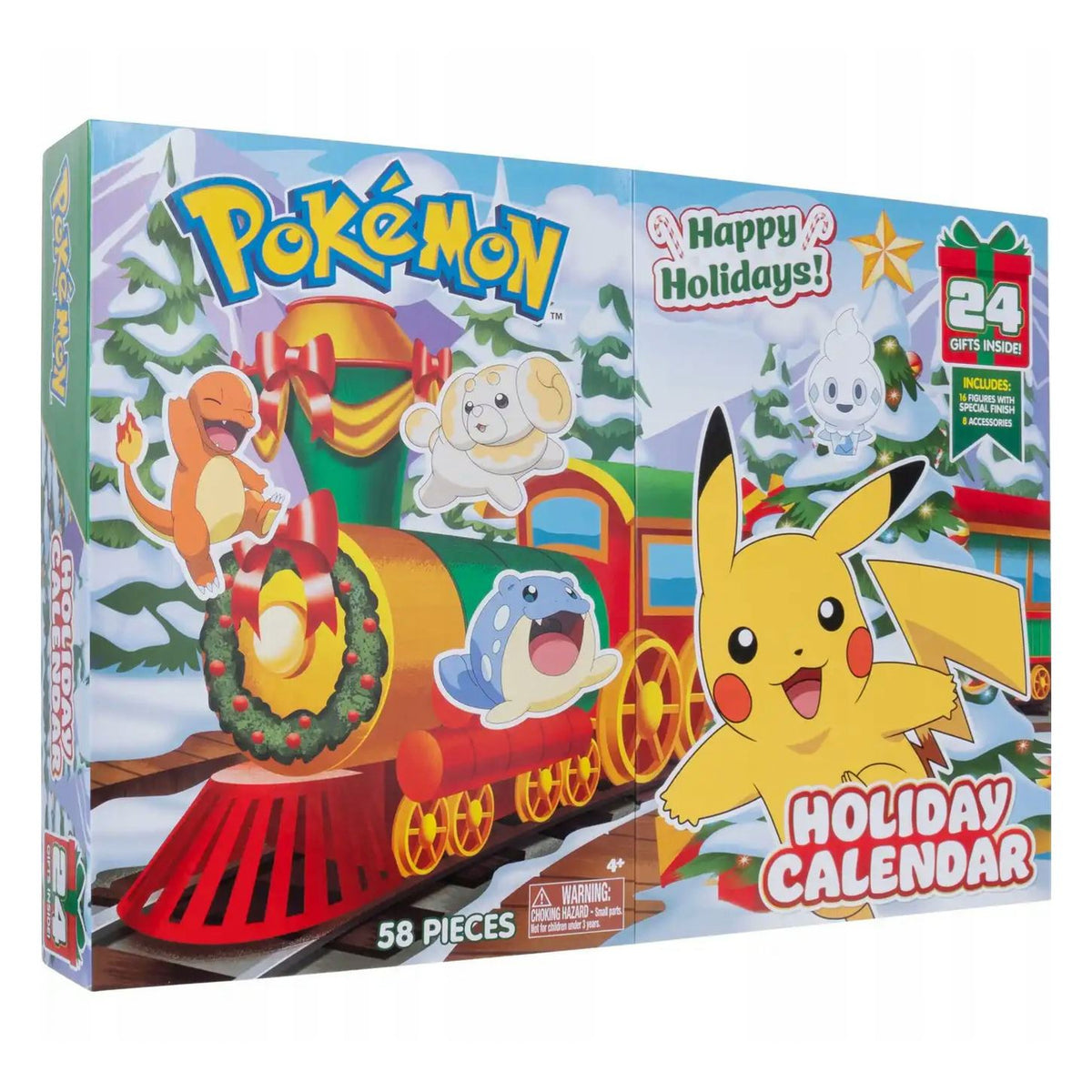 Pokemon Christmas Advent Calendar | Kids Pokemon Calendar Figures & Accessories Advent Calendar - Tophatter Daily Deals