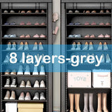 10-Layer 9 Grid Shoe Rack Shelf Storage Closet Organizer Storage & Organization - Tophatter Daily Deals