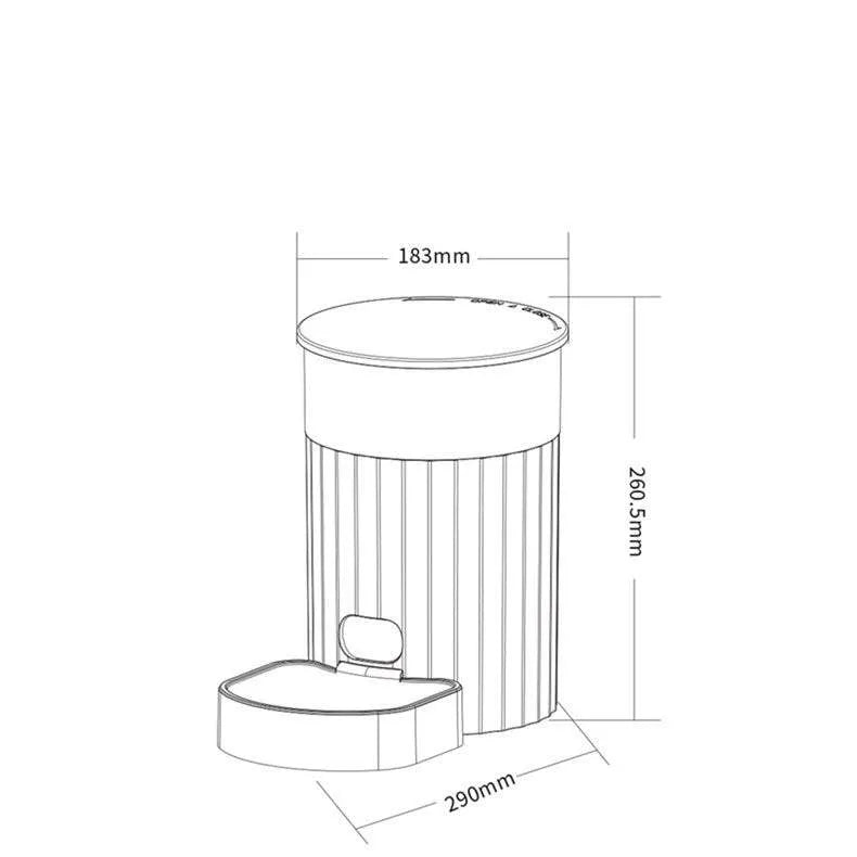 Intelligent Automatic Pet Feeder "iFeeed" Pet Supplies - Tophatter Daily Deals