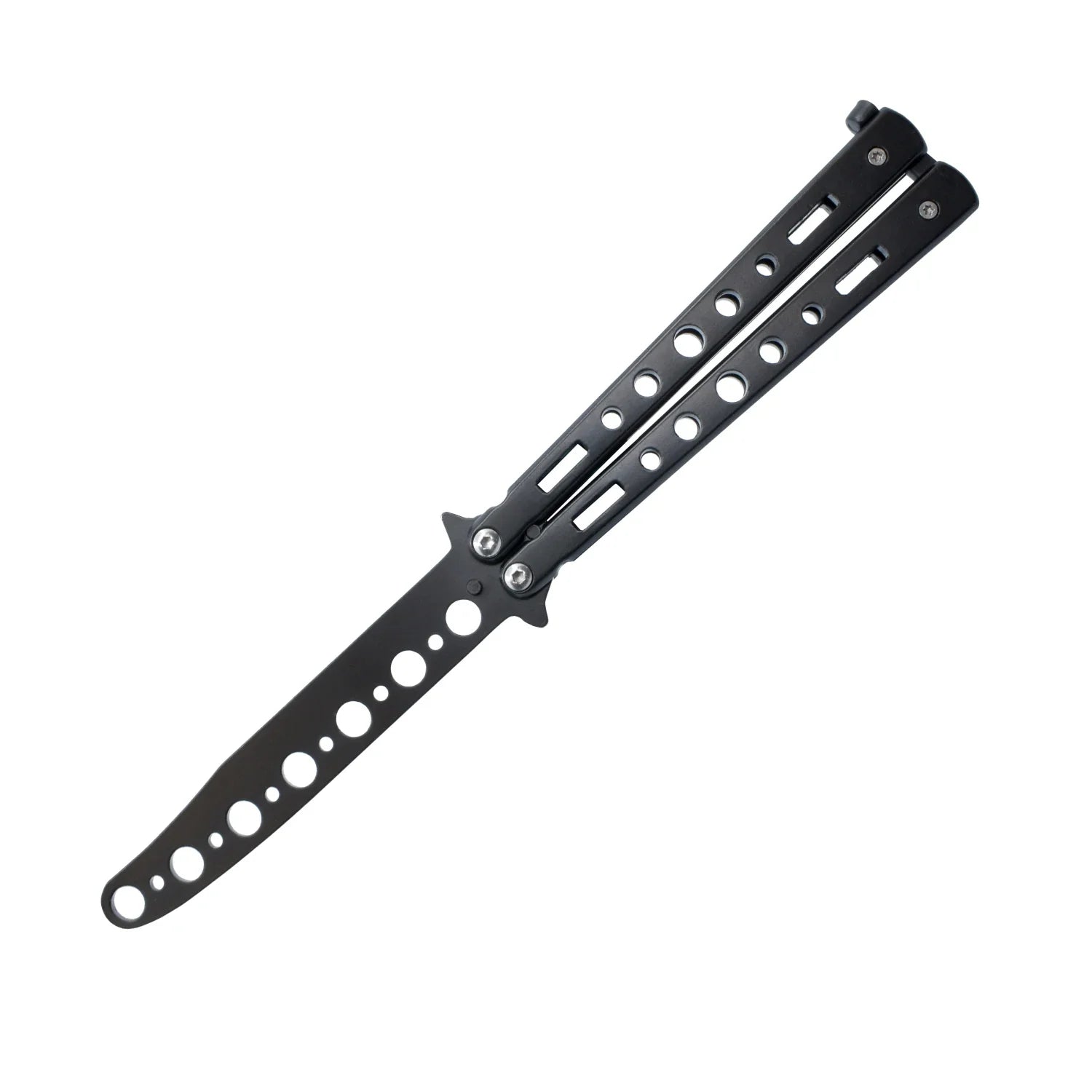 PRACTICE- Butterfly Trainer Knife (BALISONE) BLACK - Tophatter Daily Deals