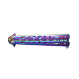 8.75" Butterfly Trainer Knife Knife - Tophatter Daily Deals