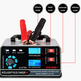 400W Automobile Battery Charger 12V24v Pulse Repair High Power 0 - Tophatter Daily Deals