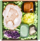 23 Piece Natural Crystal Stone Set Gift Box 0 - Tophatter Daily Deals