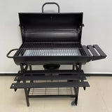 Outdoor Multifunctional BBQ Grill Rack with Iron Plate Outdoor Grills - Tophatter Daily Deals
