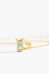 A To F Zircon 925 Sterling Silver Necklace Necklaces - Tophatter Daily Deals