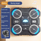 Wall-Mounted 4-Target Smart Boxing Machine Set Punching & Training Bags - Tophatter Daily Deals