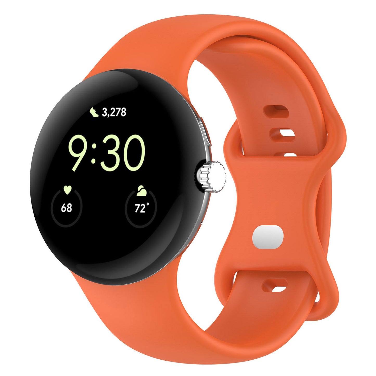 Applicable To Google Smart Watch Strap Orange Google Pixel Watch2 0 - Tophatter Daily Deals