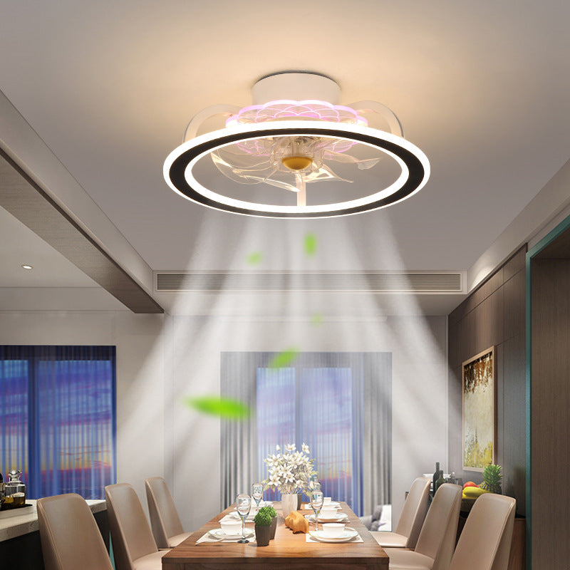 Bedroom Ceiling Lamp Modern Fan Lamp 0 - Tophatter Daily Deals