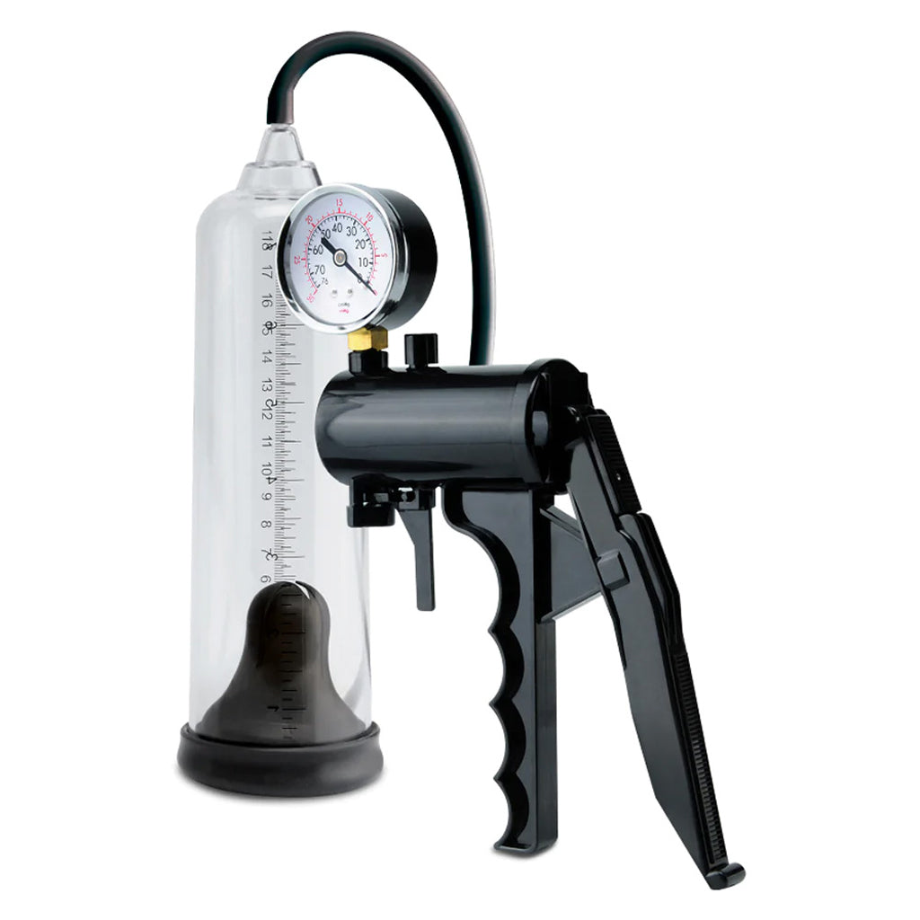 Max-Precision Power Pump in Black - Tophatter's Adult Products Male Enhancement > Penis Pumps - Tophatter Daily Deals