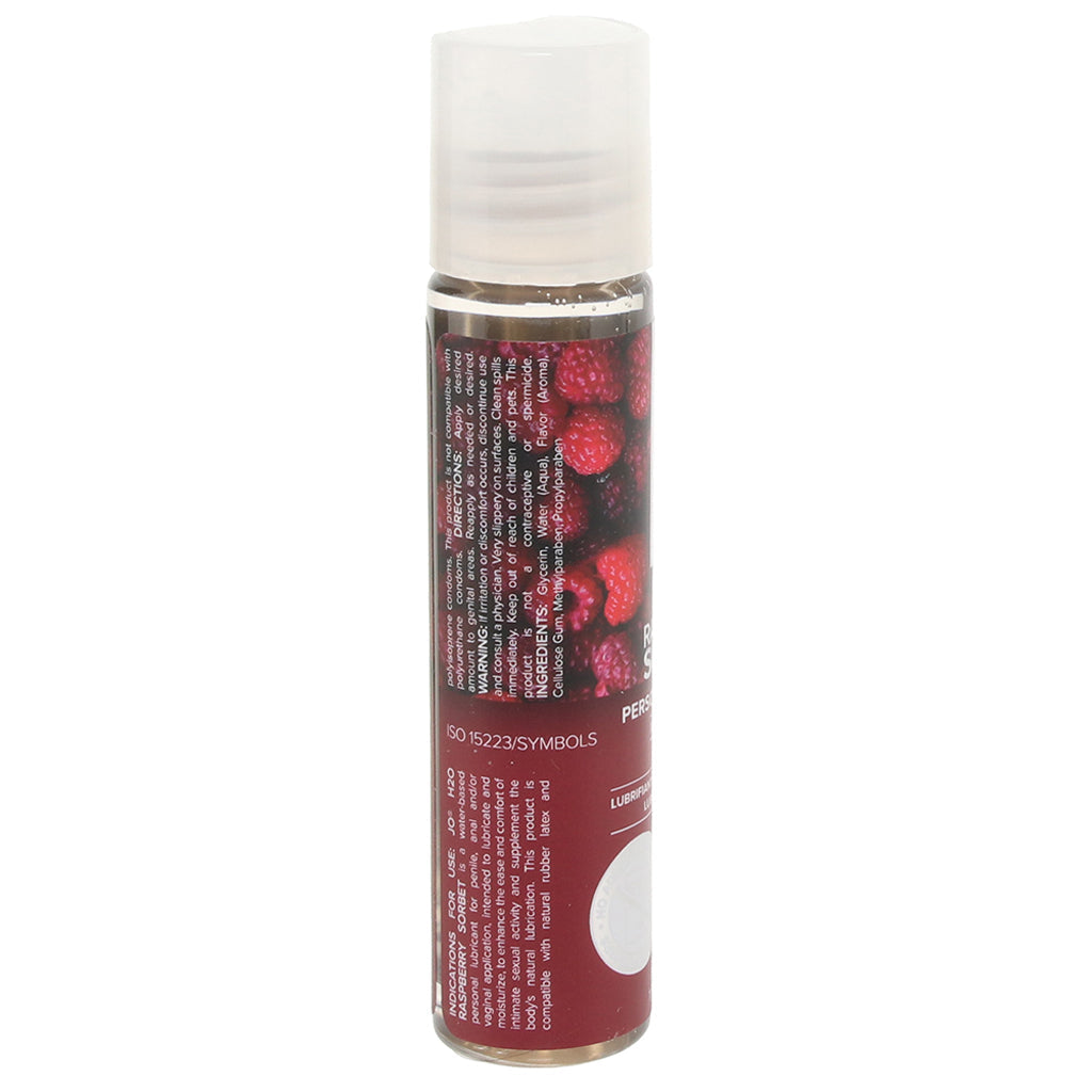 H2O Flavored Lube 1oz/30ml in Raspberry Sorbet Lubes and Lotions > Flavored Sex Lubes - Tophatter Daily Deals