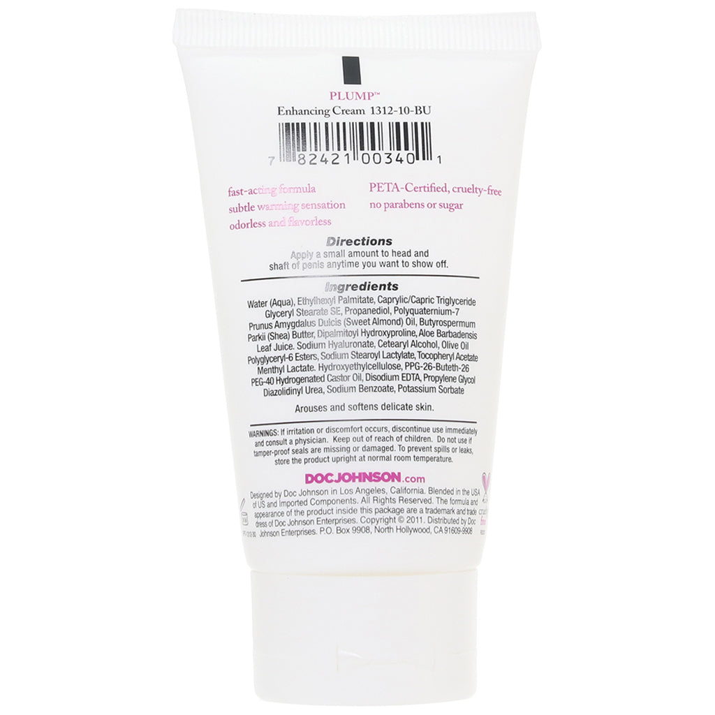 Plump Enhancement Cream for Men with Package in 2oz - Tophatter's Adult Products Lubes and Lotions > Female Enhancement - Tophatter Daily Deals