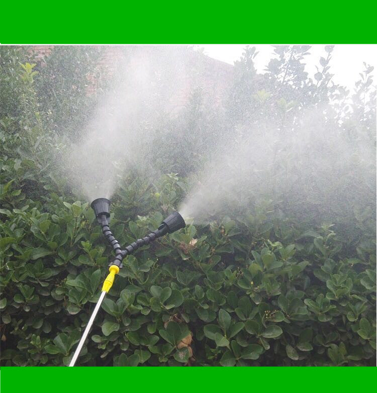 4 Points Plastic Universal Y-type Nozzle Adjustable Bamboo Joint Agricultural Sprayer 0 - Tophatter Daily Deals