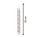 Toadstool Christmas Advent Candle | Mushroom Advent Christmas Candle - 23cm Advent Candle - Tophatter Daily Deals