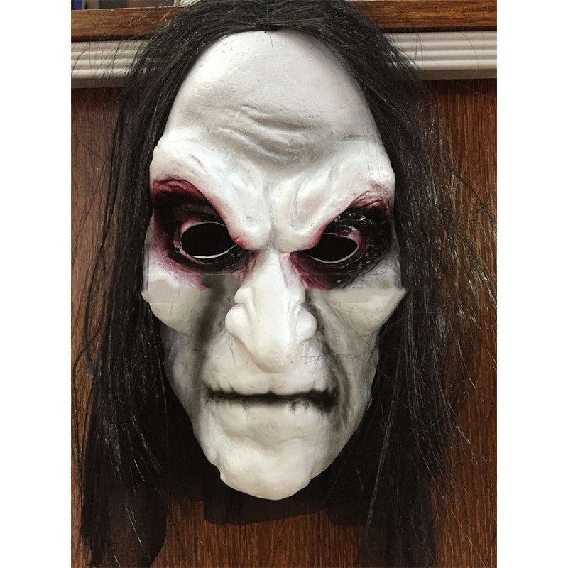 Halloween Mask One Size Rubber Zombie Ghost Scary 2025 3D Changing Face Moving Picture Frame - Tophatter Daily Deals