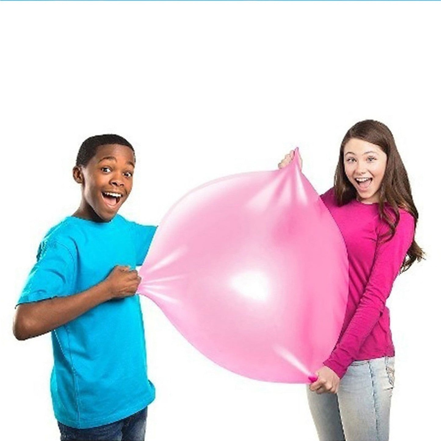 Big Inflatable Ball Children's Toy Elastic Ball Water Ball Bubble Ball Inflatable Ball 0 - Tophatter Daily Deals