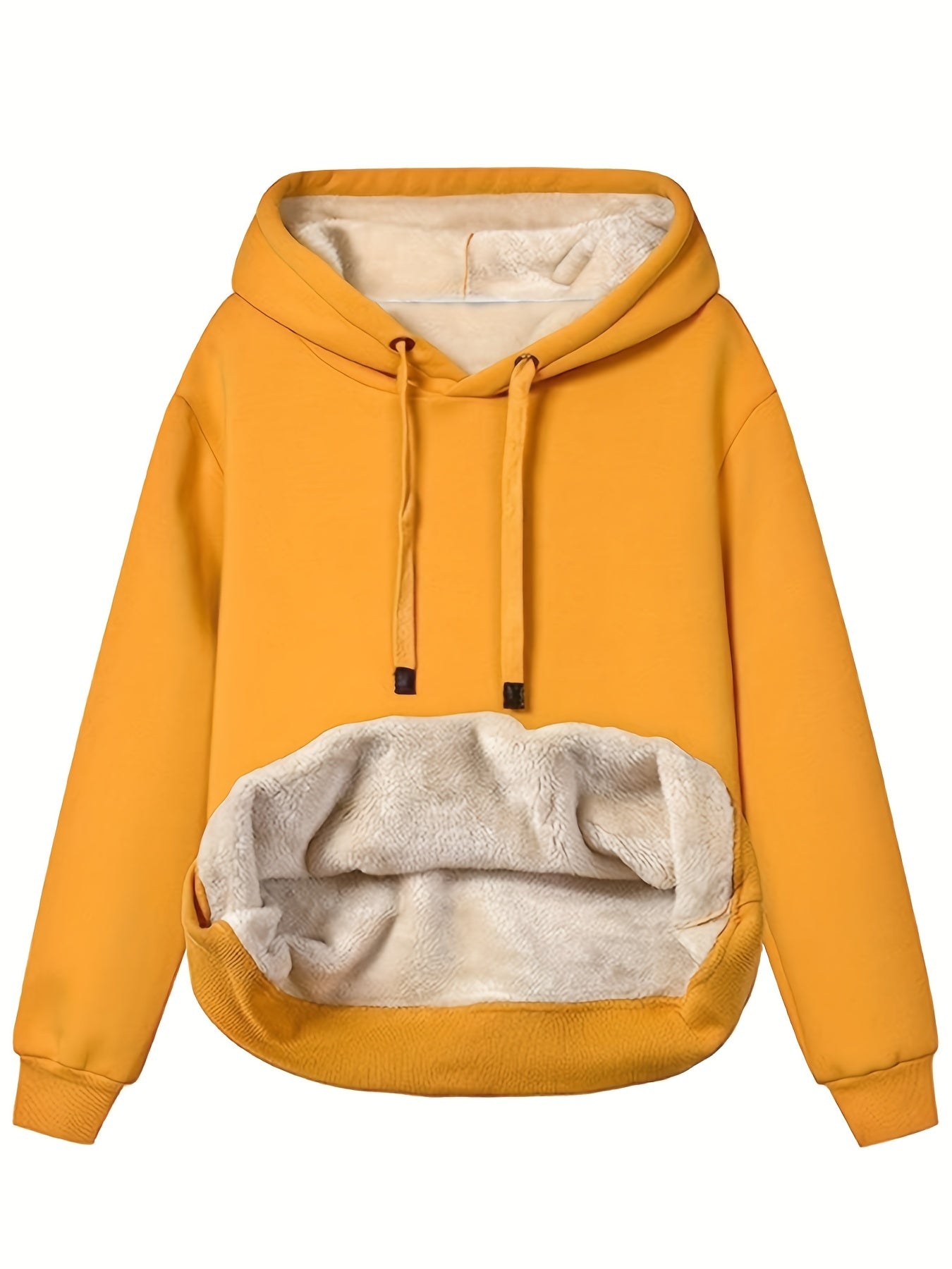Insulating Women’s Hoodie - Relaxed Pullover, Fleece - Tophatter Daily Deals