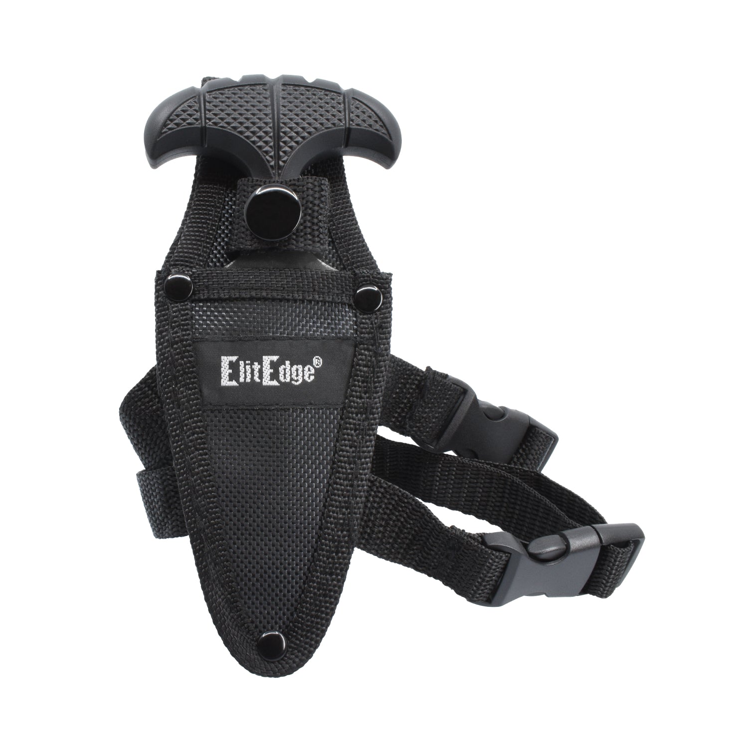 5.5-Inch Push Dagger with ABS Sheath Knife - Tophatter Daily Deals