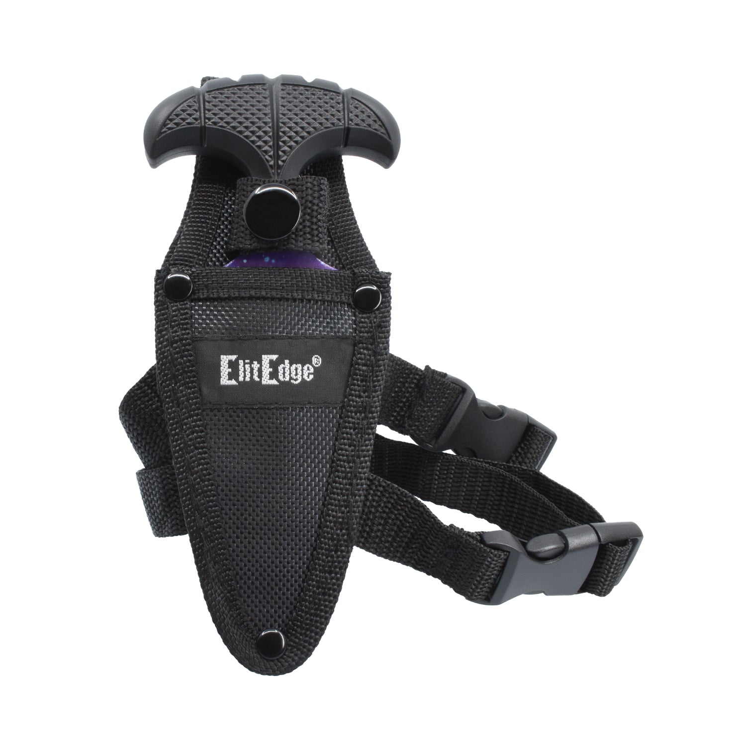 5.5-Inch Push Dagger with ABS Sheath Knife - Tophatter Daily Deals