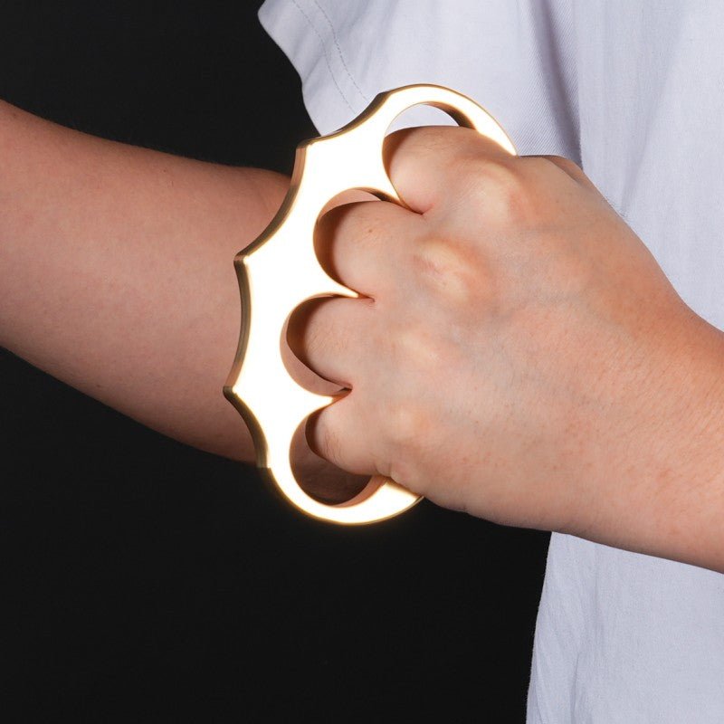 PDK 12 New Full Brass EDC KNUCK Brass Knuckles - Tophatter Daily Deals