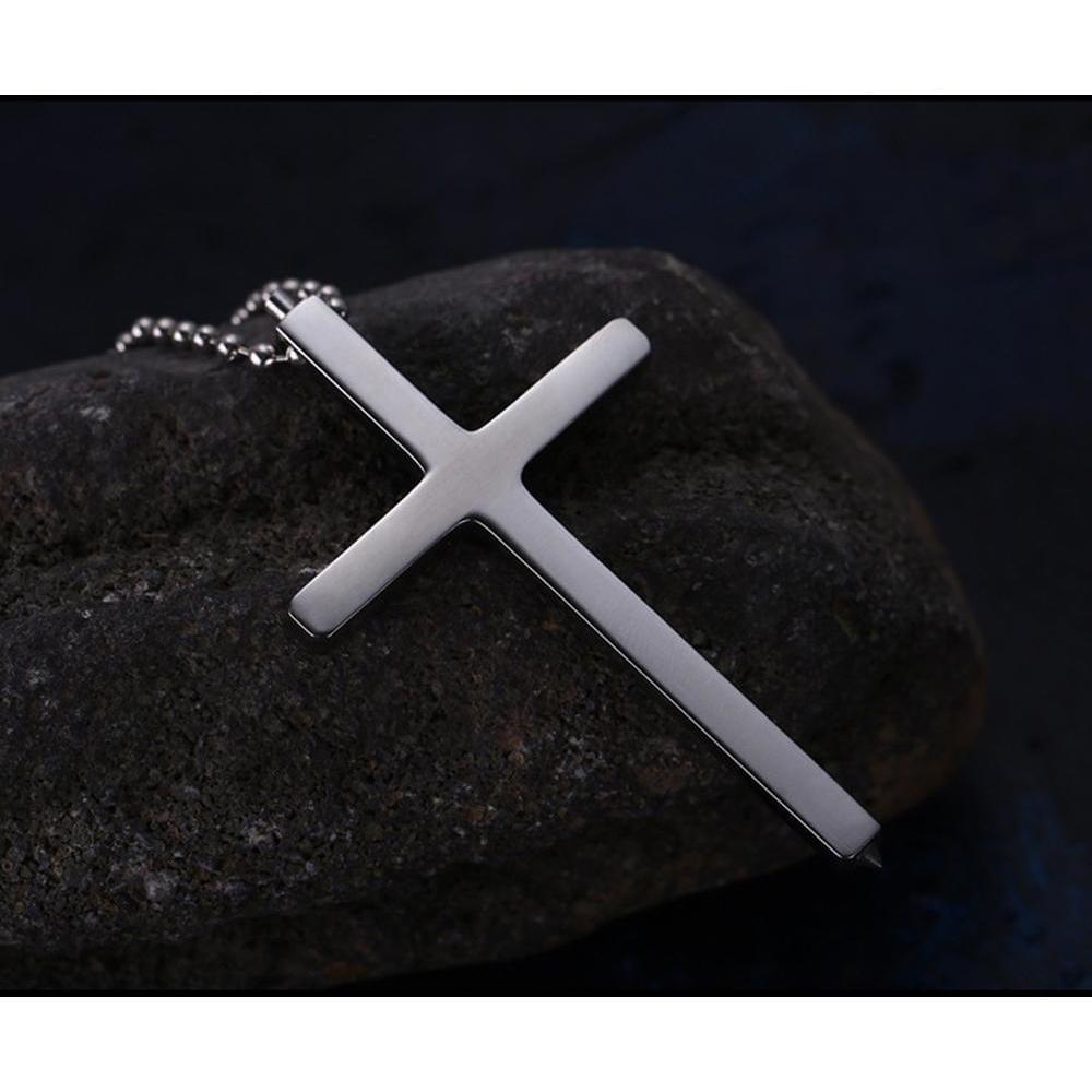 Cross Self Defense Spike Pendant Self Defense Jewelry - Tophatter Daily Deals