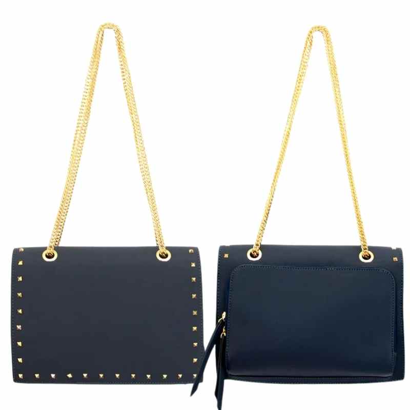 Cameleon® Kylie Conceal Carry Crossbody and Clutch Purse Navy Blue Handgun Purses - Tophatter Daily Deals