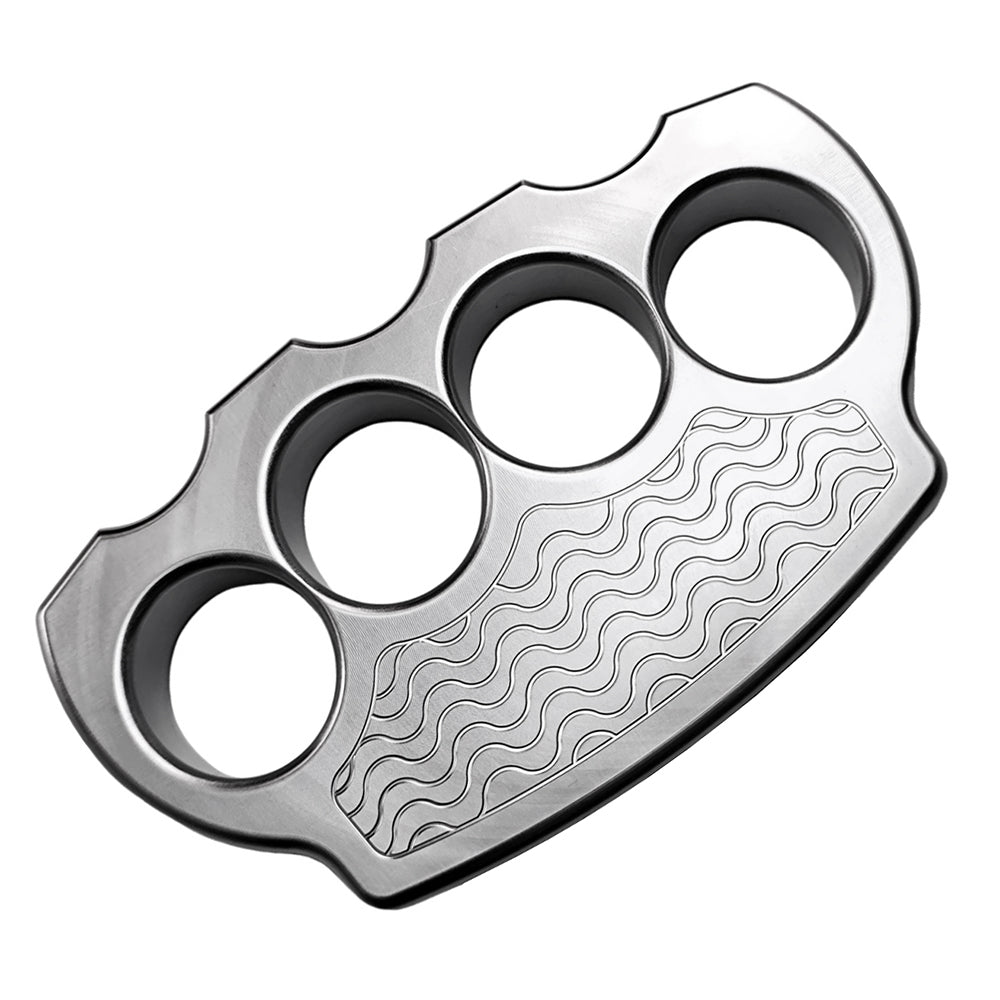 Brass EDC Self Defense Knuckles Stainless Steel Brass Knuckles - Tophatter Daily Deals