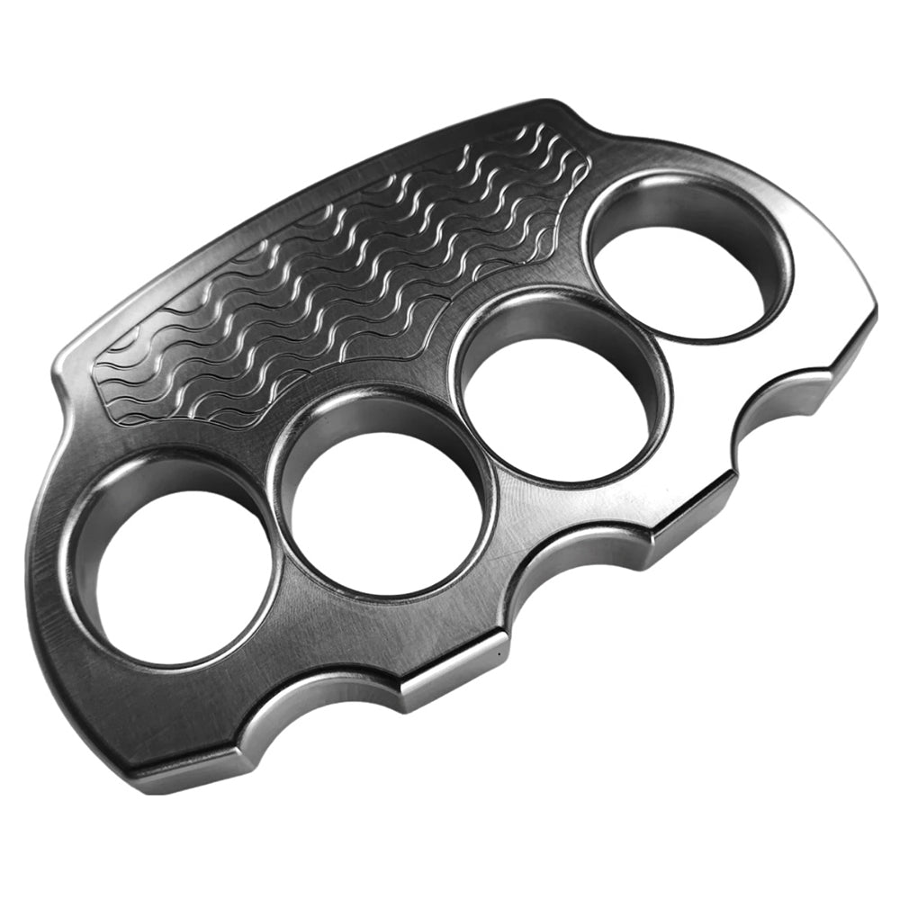 Brass EDC Self Defense Knuckles Brass Knuckles - Tophatter Daily Deals