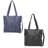 Eden Leather Concealed Carry Tote Shoulder Bag Handgun Purses - Tophatter Daily Deals