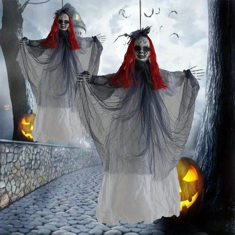 Halloween Red Haired Ghost Doll Set Halloween - Tophatter Daily Deals