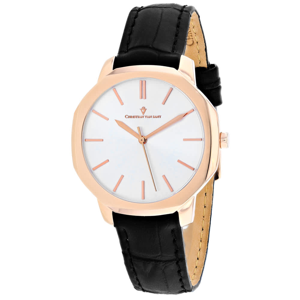 Christian Van Sant Women's Octave Slim // CV0503 Silver Watches - Tophatter Daily Deals