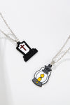 Two-Piece Halloween Theme Necklace Set Necklaces - Tophatter Daily Deals