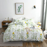 Bed Sheets Quilt Covers 4piece Set Small chrysanthemum 0 - Tophatter Daily Deals