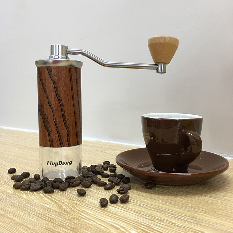 Bean Grinder Household Grinder Aluminum Alloy Body 0 - Tophatter Daily Deals