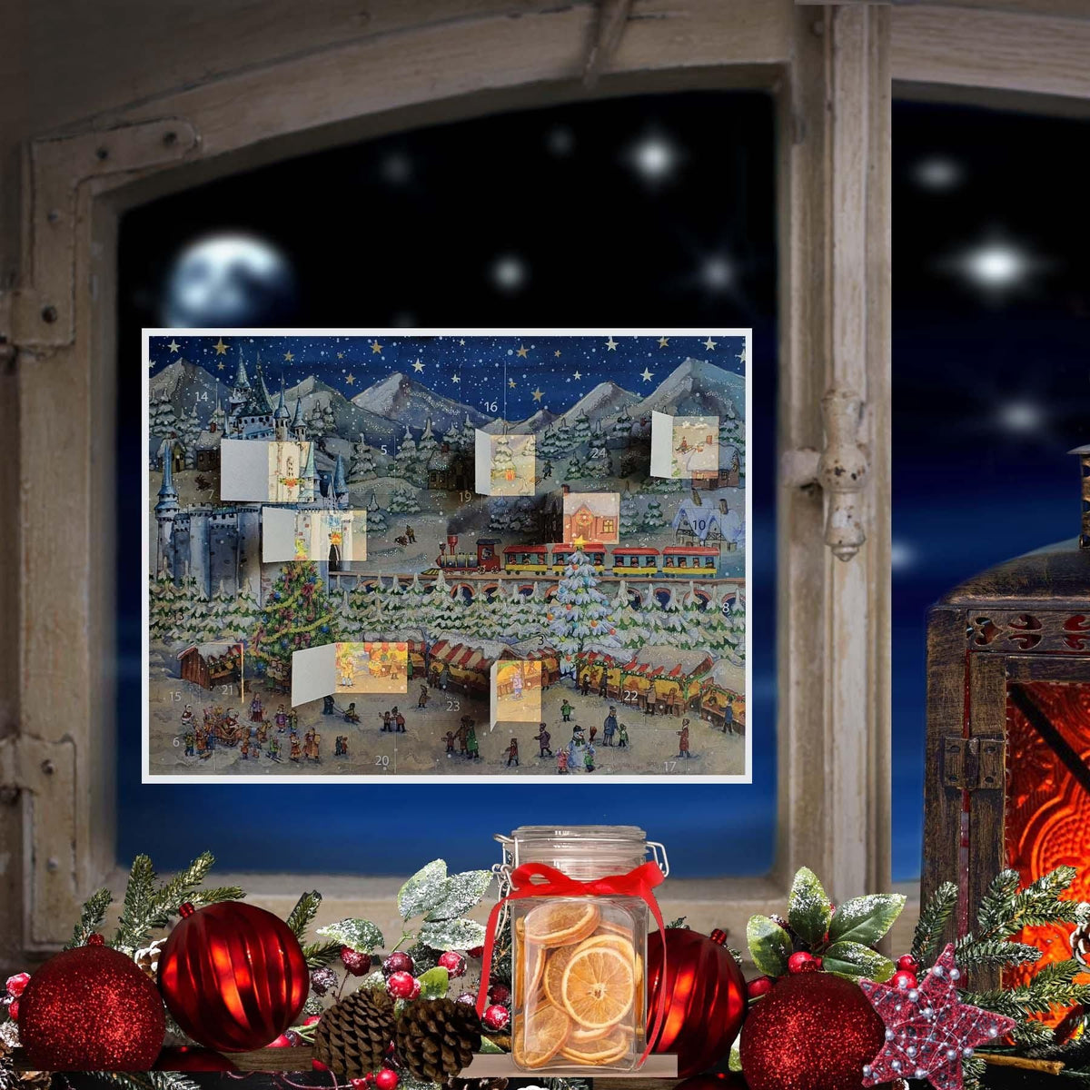 Christmas Market at the Castle Advent Calendar | Christmas Advent Calendar Advent Calendar - Tophatter Daily Deals