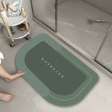 Bathroom Absorbent And Quick-drying Floor Mat Himalayan Matcha 1PCS 0 - Tophatter Daily Deals