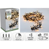 560 Warm White LED String Lights | Microcluster LEDs for Indoor & Outdoor Fairy Lights - Tophatter Daily Deals