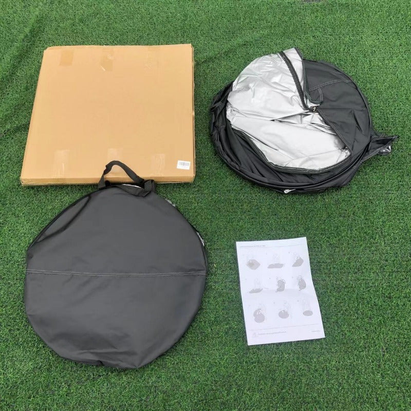 Outdoor Tent Light-Blocking Sunshade Shelter Camping & Hiking > Tents & Camp Furniture - Tophatter Daily Deals