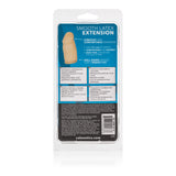 Smooth 3 Inch Ivory Latex Penis Extension with Roll Down Sleeve > Sex Toys For Men > Penis Sleeves - Tophatter Daily Deals