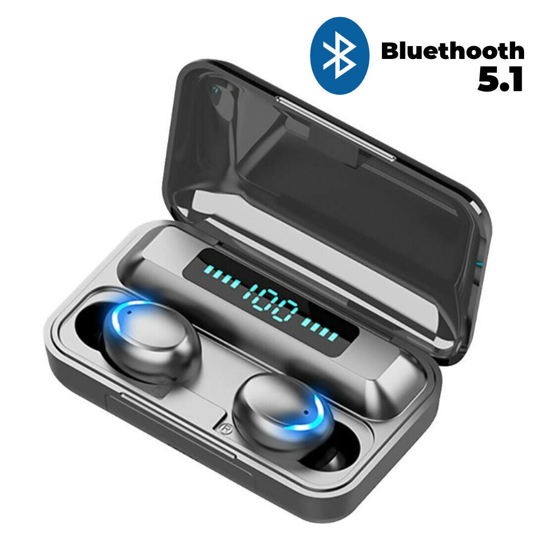Bluetooth Earbuds for iPhone Samsung Android Wireless Waterproof Bluetooth Earbuds for iPhone Samsung Android Wireless Earphone Waterproof default 5 - Tophatter Daily Deals