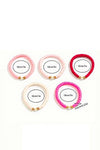 Peach Blossom Love Heart Valentines Bracelet Bracelets - Tophatter Daily Deals