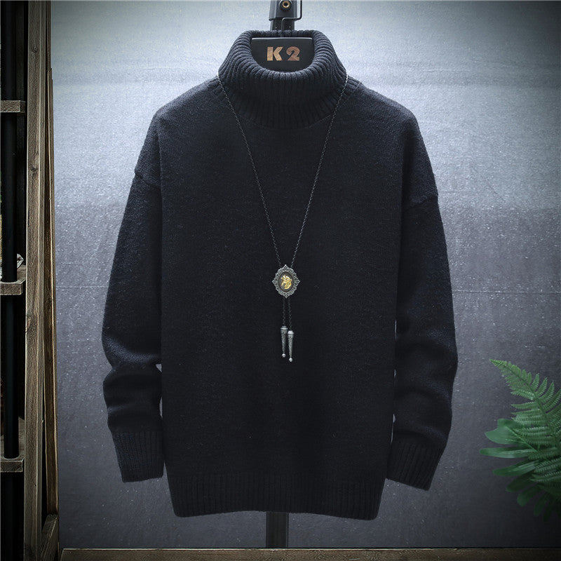 Warm Youth Turtleneck Sweater - Relaxed Fit, Wool Blend Black 3D Changing Face Moving Picture Frame - Tophatter Daily Deals
