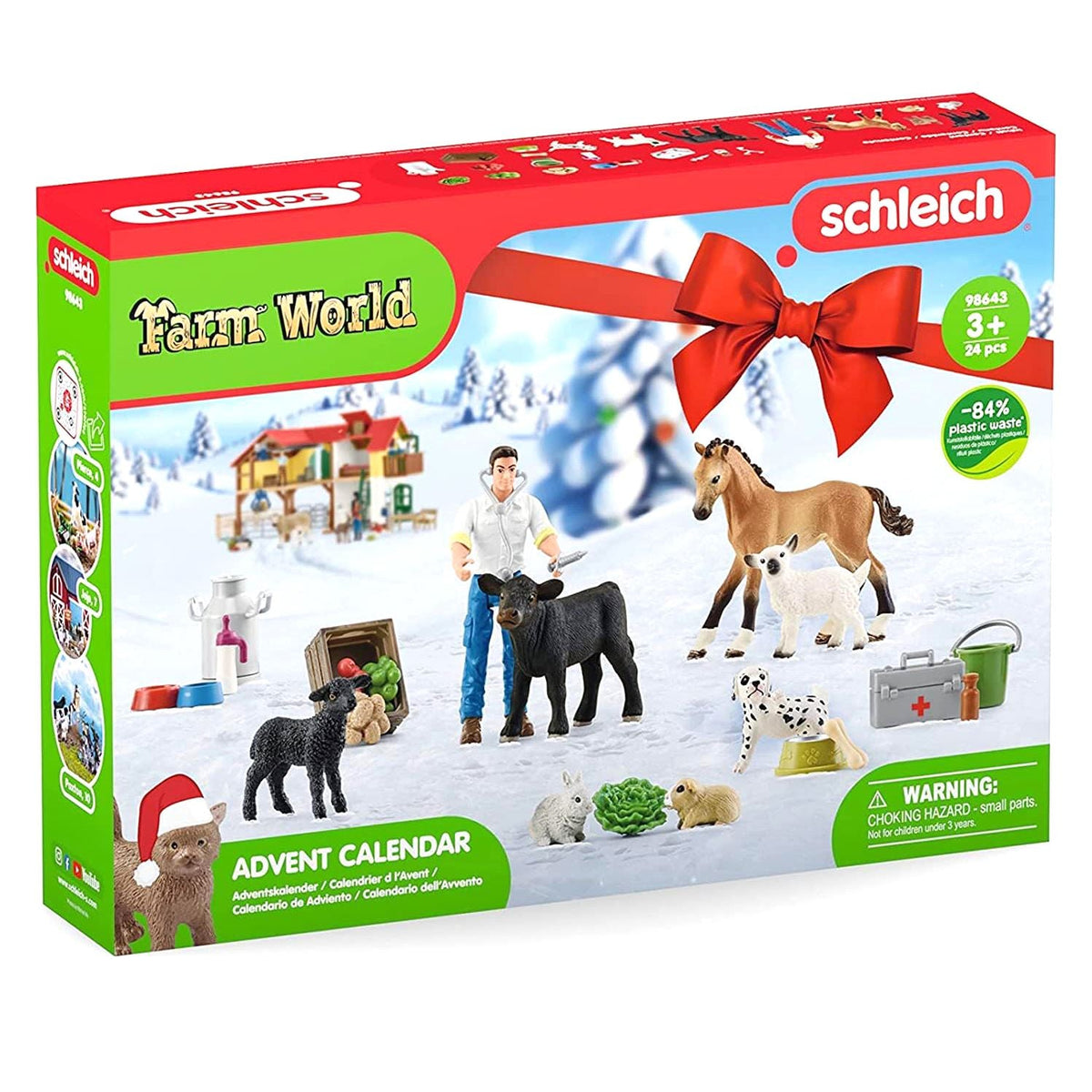 Schleich Farm World Christmas Advent Calendar | Children's Toy Advent Calendar Advent Calendar - Tophatter Daily Deals