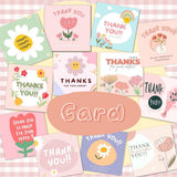 50 PcsPack Square Simple Thank-you Card Coated Paper Business Cards 0 - Tophatter Daily Deals
