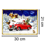 Santa Road Trip Christmas Advent Calendar | Traditional Picture Advent Calendar Advent Calendar - Tophatter Daily Deals