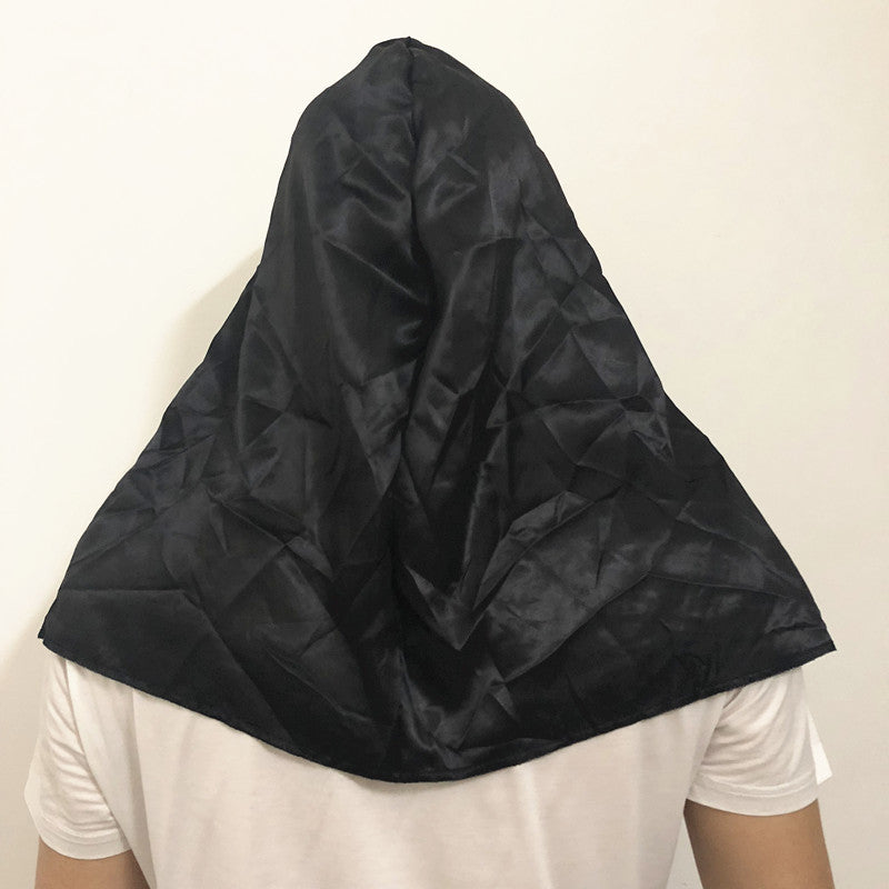 Glowing Latex Horror Mask Nun Hood Halloween Party 2025 3D Changing Face Moving Picture Frame - Tophatter Daily Deals